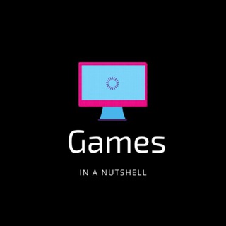 Логотип телеграм канала @gamesinanutshell — Games in a nutshell