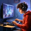 Логотип телеграм канала @gamevoxnews — Геймерский мир