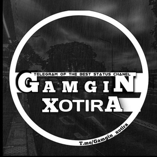 Логотип телеграм канала @gamgin_xotira_rasmiy — G'amgin xotira 🥀