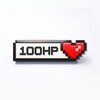Telegram channel 100HP Gaming Official logo