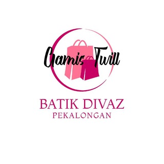 Logo saluran telegram gamis_koran_viral — GAMIS RAYON & TWILL BATIK DIVAZ PEKALONGAN