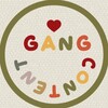 Логотип телеграм канала @gang_content — Gang contént