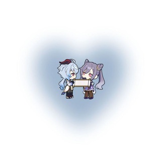 Логотип телеграм канала @ganyu727 — парные авы для подруг❣️