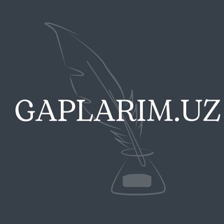 Telegram kanalining logotibi gaplar1m_uz — Rus tili