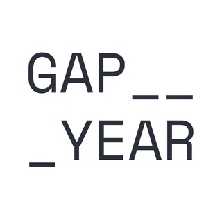 Логотип телеграм -каналу gapyearchannel — GAP YEAR говорить 📲