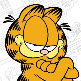 Логотип телеграм канала @garfieldrus — Гарфилд на русском
