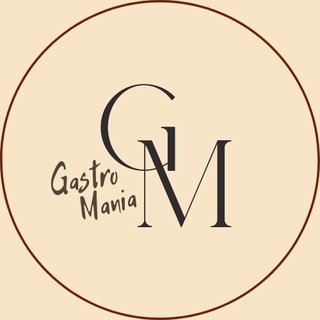 Логотип телеграм канала @gastro_maniya — GastroMania