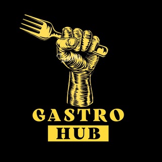 Логотип телеграм канала @gastrohubb — GastroHUB