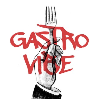 Логотип телеграм канала @gastrovibe — GASTROVIBE