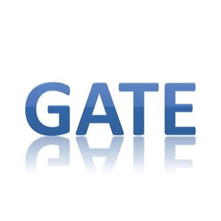 Logo of telegram channel gate_ies_ce_cs_ee_me_exam_pdf — GATE IES ME CE EE CS Exam