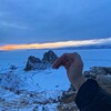Логотип телеграм канала @gavrilov_baikal_adventure — From Siberia with love! 💙 🚙🏔(Байкал)