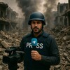 شعار قناة تلجرام gaza2025p — التغطية مستمرة (صوت غزة)🇵🇸