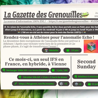 Logo of telegram channel gazettedesgrenouilles — La Gazette Des Grenouilles