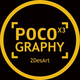 Логотип телеграм канала @gcam_2desart — GCam Poco X3 rus 2DA