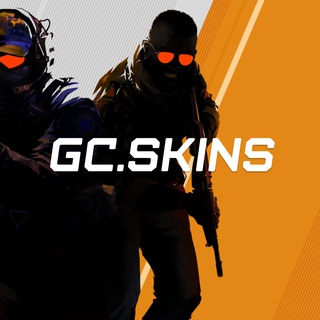 Логотип телеграм канала @gcskins_official — GC.SKINS | Counter-Strike 2