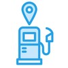 Логотип телеграм канала @gdebenzin_app — Где бензин - gdebenzin.app