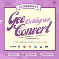 Logo saluran telegram geeconvert — GEE CONVERT, close!