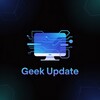 Логотип телеграм канала @geekupdatenews — Гик-Апдейт