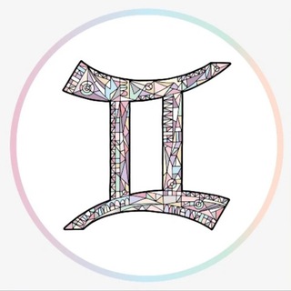 Логотип телеграм канала @gemini_by_zodiac — БЛИЗНЕЦЫ ПО ЗОДИАКУ