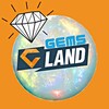 Logo of telegram channel gemsland1000x — The Best 1000x Gem Announcement 📣 Land 💎