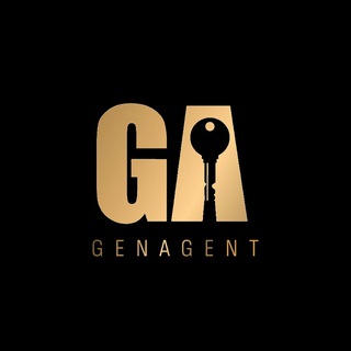 Логотип телеграм канала @genagent — GenAgent Недвижимость / Новостройки / Санкт-Петербург