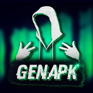 Логотип телеграм канала @genapk — ApkGen - игры и приложения.