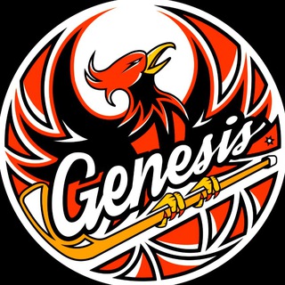 Логотип телеграм канала @genesis_hockey — genesis.hockey