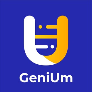 Логотип телеграм канала @genium_team — GeniUm. Михаил Кривоносов