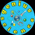 Logo saluran telegram geniusscience — genius science Latur Pattern