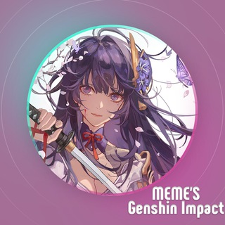 Логотип телеграм канала @genshin_impact_hoyovers — Genshin Impact Memes| Геншин импакт