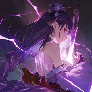 Логотип телеграм канала @genshin_map — genshin impact / edits