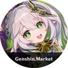 Логотип телеграм канала @genshin_market_off — Аккаунты Геншин Импакт - Genshin.Market