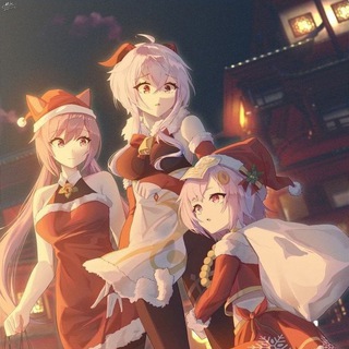 Логотип телеграм канала @genshinganyu_x_keqing — ➷Аватарки и обои геншин импакт➹
