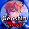 Логотип телеграм канала @genshinnews — Genshin Impact - сливы и новости