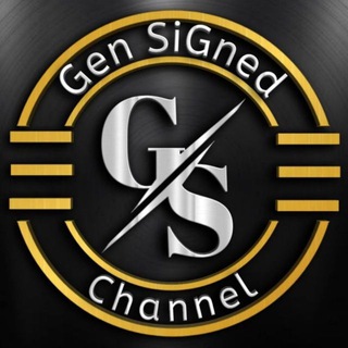 Logo of telegram channel gensigned — GenSigned { YTS }
