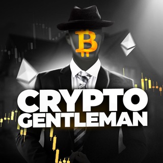 Логотип телеграм -каналу gentincrypto — Crypto Gentleman