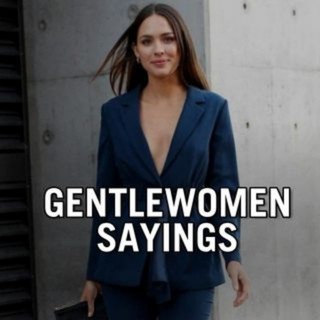 Logo of telegram channel gentlewomensayings — Gentle Women Sayings