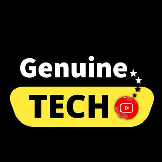 Logo saluran telegram genuine_tech — 𝐆𝐞𝐧𝐮𝐢𝐧𝐞 𝐓𝐞𝐜𝐡