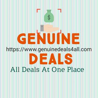 Logo of telegram channel genuinedeals4all — Genuine Deals 🎁