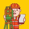 Логотип телеграм канала @geo2digital — От геодезии к цифре
