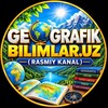 Telegram kanalining logotibi geografik_bilimlar_uz — 𝑮𝑬🌞𝑮𝑹𝑨𝑭𝑰𝑲 𝑩𝑰𝑳𝑰𝑴𝑳𝑨𝑹. 𝑼𝒁 (ⓇⒶⓈⓂⒾⓎ ⓀⒶⓃⒶⓁ).