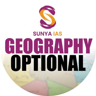 Logo of telegram channel geography_sunyaias — Sunya IAS - Geography Optional