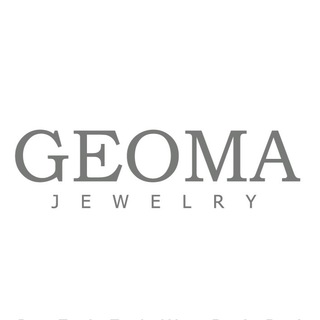 Логотип телеграм канала @geoma_jewelry — GEOMA Jewelry