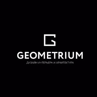 Логотип телеграм канала @geometrium — Geometrium | Студия дизайна