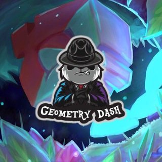 Логотип телеграм канала @geometrydashplay — Geometry Dash | телеграм канал•~•