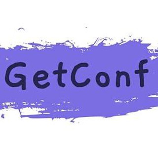 Logo of telegram channel getconf — Get Conf