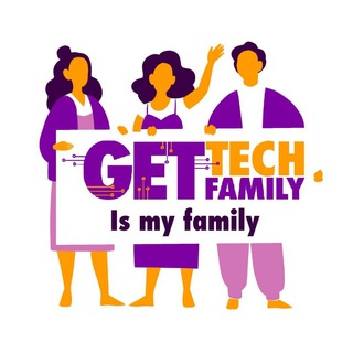 Логотип телеграм канала @gettechfamily — GetTechFamily 📢