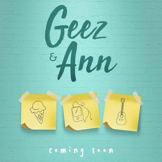 የቴሌግራም ቻናል አርማ gezzandann00 — Geez & Ann series