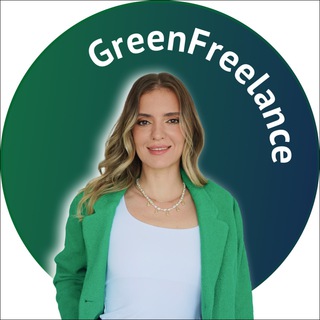 Логотип телеграм канала @gfl_online — Удаленка с Greenfreelance