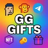 Логотип телеграм канала @gggiftz — GG GIFTS 🎁